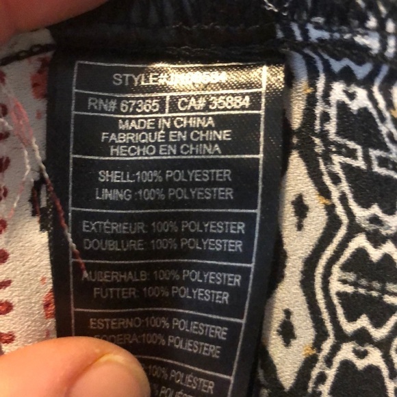 Jack by BB Dakota Dress Semi Sheer Long Sleeve Mini XS Tunic Fall Stripe - Picture 6 of 6